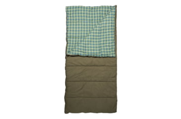 Image of TETON Sports Evergreen 35 F Sleeping Bag, Olive/Stone, Regular, 2225LSOLST