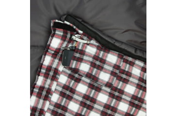 Image of TETON Sports Fahrenheit XXL -25 F Sleeping Bag, Grey/Red, 2XL, 1062L