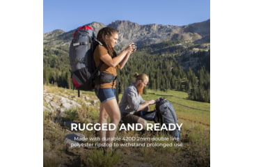 Image of TETON Sports Hiker 3700 Backpack, Navy Blue, 60L, 1005N