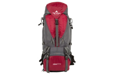 Image of TETON Sports Hiker 3700 Backpack, Red, 60L, 1005