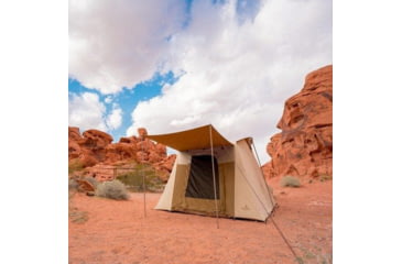 Image of TETON Sports Mesa Canvas Tent, 4 Person, Brown, 2010