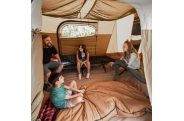 Image of TETON Sports Mesa Canvas Tent, 4 Person, Brown, 2010