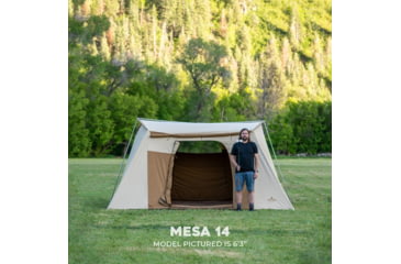 Image of TETON Sports Mesa Canvas Tent, 6 Person, Brown, 2011
