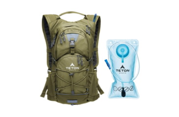 Image of TETON Sports Oasis 18L Hydration Pack with 2L Bladder, Olive, 2101SCOL
