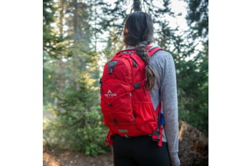 Image of TETON Sports Oasis 18L Hydration Pack with 2L Bladder, Stark Red, 2101SCSR