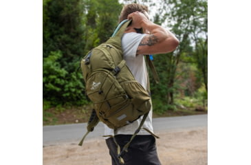 Image of TETON Sports Oasis 22L Hydration Pack with 3L Bladder, Olive, 2102SCOL