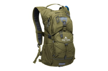 Image of TETON Sports Oasis 22L Hydration Pack with 3L Bladder, Olive, 2102SCOL