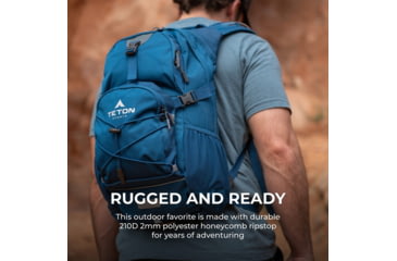 Image of TETON Sports Oasis 22L Hydration Pack with 3L Bladder, Venice, 2102SCVC