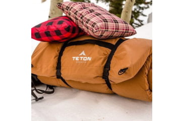 Image of TETON Sports Outfitter XXL Camp Cot Sleeping Pad, Brown, 2XL, 130