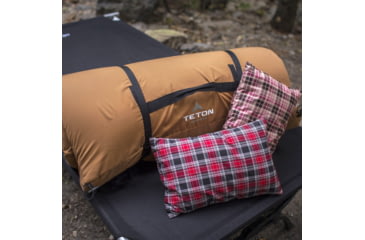 Image of TETON Sports Outfitter XXL Camp Cot with Pivot Arm, Black, 2XL, 120A