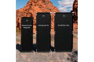 Image of TETON Sports Outfitter XXL Camp Cot with Pivot Arm, Black, 2XL, 120A