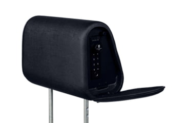 Image of The Headrest Safe Co. The Vulcan Headrest Left-Hand Driver, Charcoal, HRSCRC01P