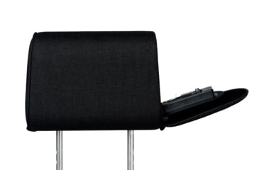 Image of The Headrest Safe Co. The Vulcan Bundle Left-Hand Driver Bundle, Cloth, Black, HRBUNBC01LH