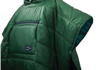 Image of Therm-a-Rest Honcho Poncho - Kids, Green Print, 5-10 year, 13855