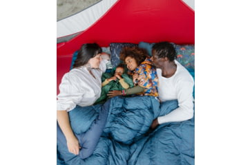 Image of Therm-a-Rest Honcho Poncho - Kids, Green Print, 5-10 year, 13855