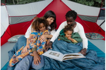 Image of Therm-a-Rest Honcho Poncho - Kids, Green Print, 5-10 year, 13855