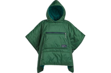Image of Therm-a-Rest Honcho Poncho - Kids, Green Print, 5-10 year, 13855