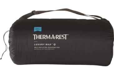Image of Therm-a-Rest LuxuryMap Sleeping Pad, Poseidon Blue, Regular, 14027