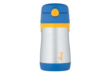 Image of Thermos Foogo Leak-Proof Straw Bottle - Blue 40677
