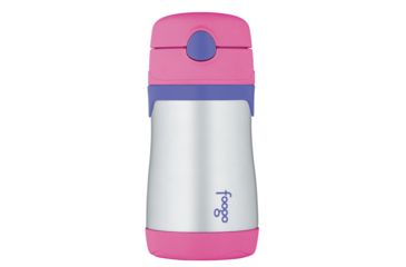 Image of Thermos Foogo Leak-Proof Straw Bottle - Pink 40678