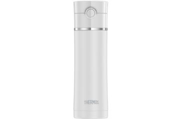 Image of Thermos Sipp Stainless Steel Drink Bottle - 16 oz. - Matte White 74654