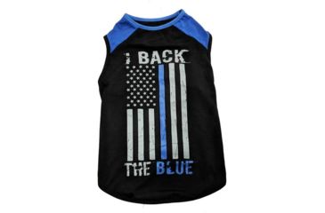 Image of Thin Blue Line Dog Shirt - - DOG-TBL-L