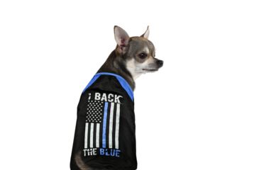 Image of Thin Blue Line Dog Shirt - - DOG-TBL-M