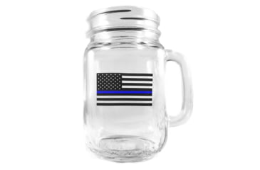 Image of Eggnog Mug - Thin Blue Line, 16oz