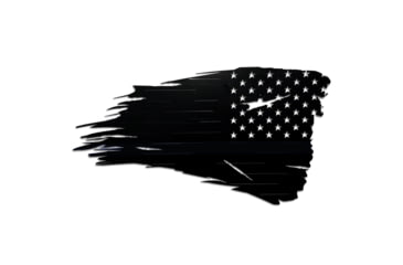 Image of Thin Blue Line Flag Metal Sign, 15 - TBL-MS-15