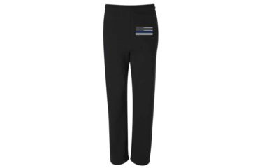 Image of Thin Blue Line Sweatpants - , Classic Flag, Black - FLAG-TBL-SPANTS-BLK-XXL