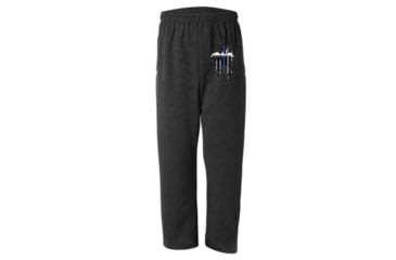 Image of Thin Blue Line Sweatpants, Wash Dc, Charcoal - DC-TBL-SPANTS-CHARC-XXL