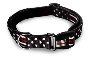 Image of Thin Blue Line Thin Red Line Stars &amp; Stripes Collar - TRL-AM-CR-MEDIUM