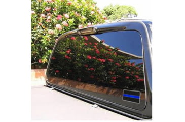 Image of Thin Blue Line Vehicle Emblem - Classic , Thin Blue Line - EMBLEM-TBL-BLACK