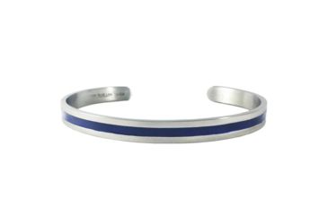 Image of Thin Blue Line Womens Bangle, Thin Blue Line - BANGLE-TBL-MEDIUM