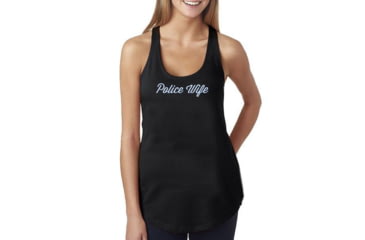 Image of Thin Blue Line Womens Tank - Police Wife - WOM-TANK-WIFE-MEDIUM