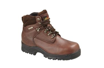 Image of 6in Oblique Toe Waterproof Composite Toe Hiker, Brown, 6.5/M