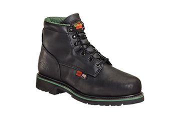 Image of American Heritage I-Met 6in Black Safety Toe, Black, 4/D