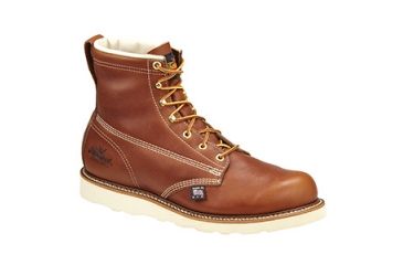 Image of Mens American Heritage Wedge 6in Plain Toe, Brown, 11/D