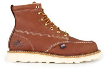 Image of Thorogood Mens American Heritage Wedges 6in Moc Toe, Brown, 10.5/B 814-4200-10.5-B