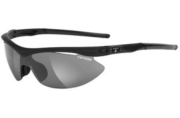 Image of Tifosi Optics Asian Slip w/ AC Red, Clear, Smole Lenses, Matte Black Frame 1060100101