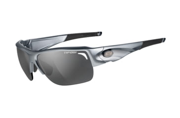 Image of Tifosi Optics Elder Sunglasses - Gloss Gunmetal Frame w/Polarized Smoke Fototec Lens 1170600361