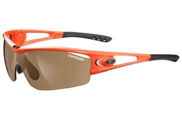 Image of Tifosi Optics Logic w/ AC Red, Brown, Clear Lenses, Neon Orange Frame 0050105702