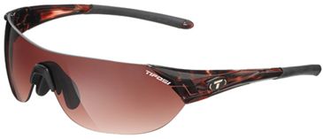 Image of Tifosi Optics Podium S w/ AC Red, Brown, Clear Lenses, Tortoise Frame 1010101002