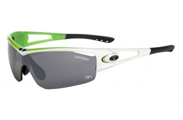 Image of Tifosi Logic Sunglasses - Race Neon Frame, Smoke/AC Red/Clear Lenses 0050102901