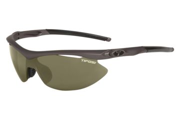 Image of Tifosi Slip Sunglasses - Iron Frame, GT/EC/AC Red Lenses 0010200410