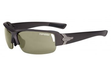 Image of Tifosi Slope Sunglasses - Magnesium Frame, GT/EC/AC Red Lenses 0030200810