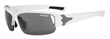 Image of Tifosi Slope Sunglasses - Pearl White Frame, Smoke Polarized Lenses 0030501151