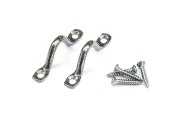 Image of Tigress Steel Pad Eyes w/Stainless Steel Screws Stainless 63535