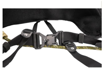 Image of Timber Ninja Black Belt Duel Saddle, Regular, Olive/Black, DR97913