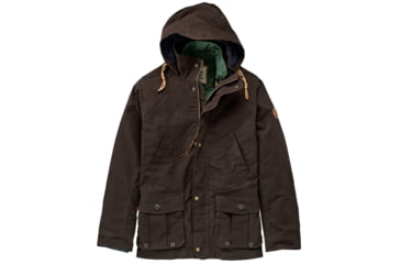 Image of Timberland 3 in 1 Waxed Field Coat - Men's-Mole-Large